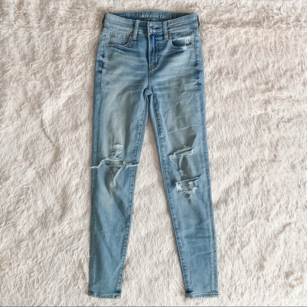 American Eagle high waisted jeggings